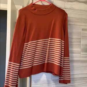 Thick sweater - burnt Orange